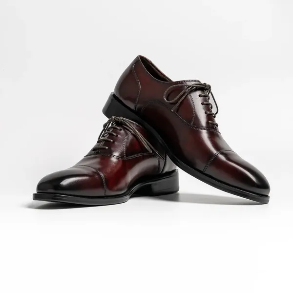 Brown_Leather_Cap_Toe_Oxford_Formal_Shoes_For_Men