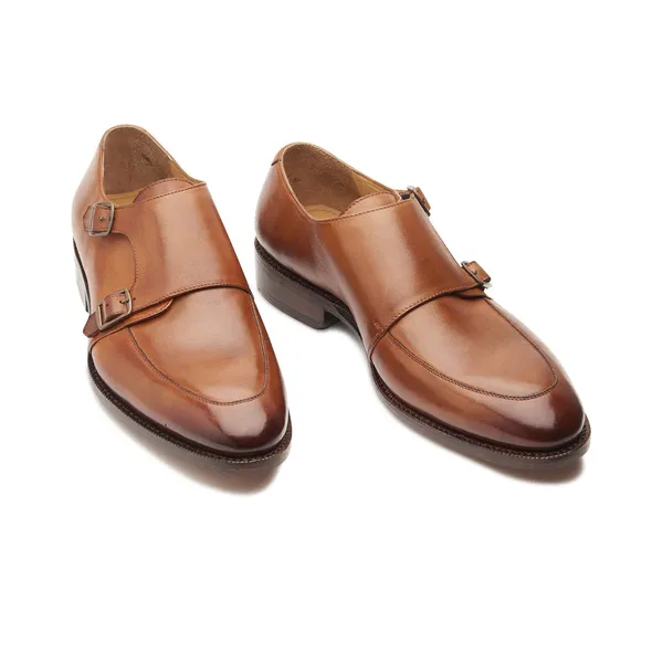 Tan_Brown_Leather_Double_Monk_Strap_Formal_Shoes_For_Men