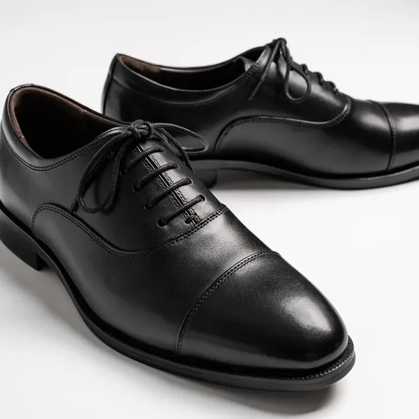 Black_Leather_Cap_Toe_Oxford_Formal_Shoes_For_Men