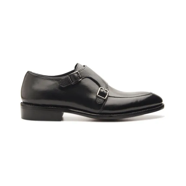 Black_Leather_Double_Monk_Strap_Formal_Shoes_For_Men