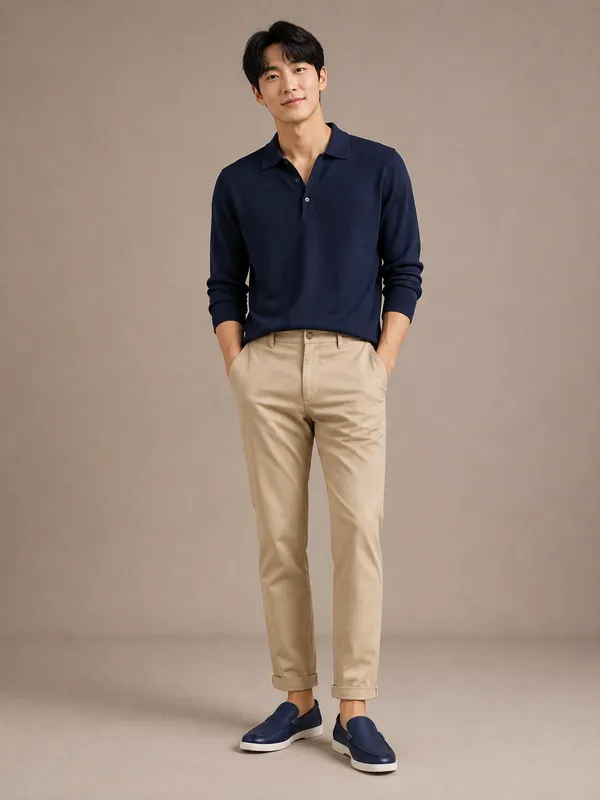 Blue_Leather_Loafer_Shoes_For_Men