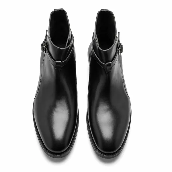 Blue_Leather_Chelsea_With__For_Men