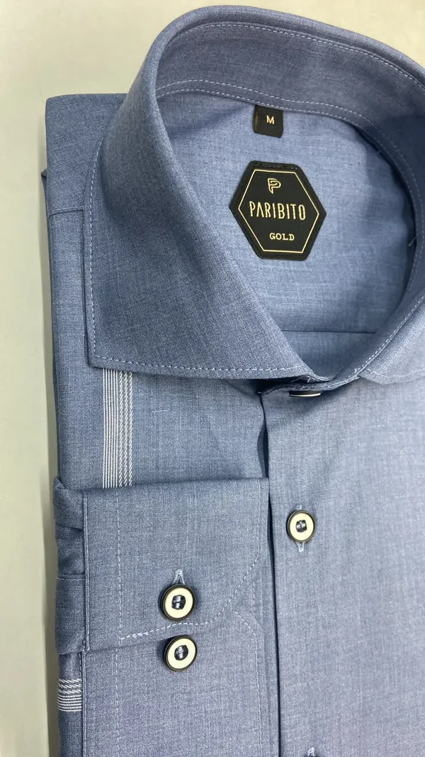 GS0002_Steel_Blue_|_Premium_Rayon_Party_Shirt_with_Vertical_Line_Detailing