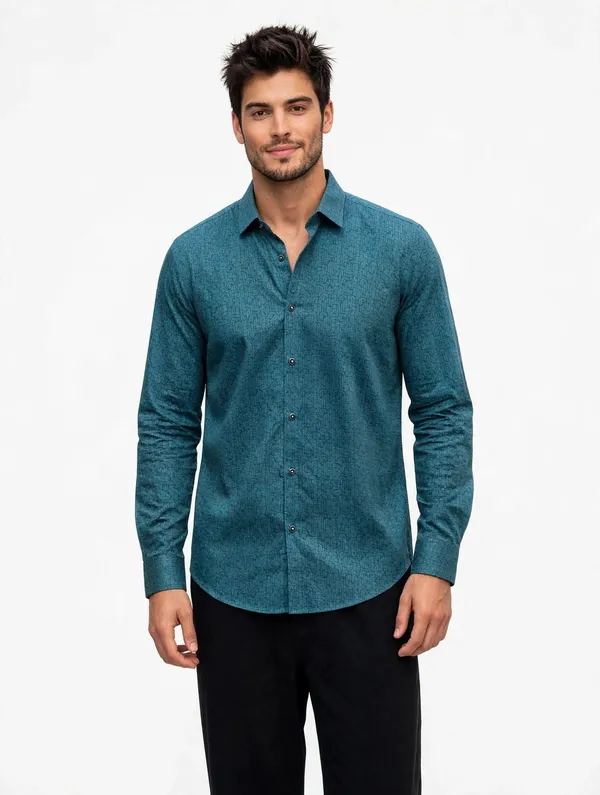 Deep_Teal_Abstract_Print_Shirt_