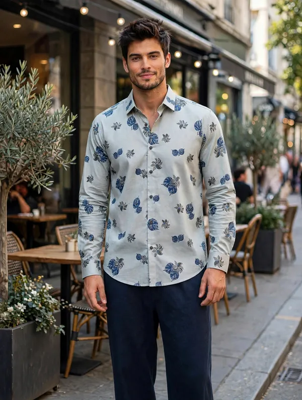 Men's_Tropical_Leaf_Printed_Shirt