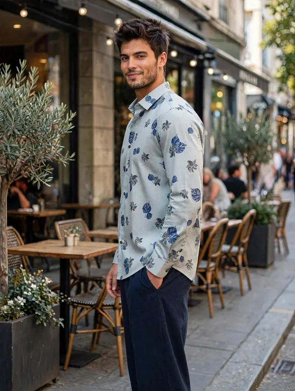 Men's_Tropical_Leaf_Printed_Shirt