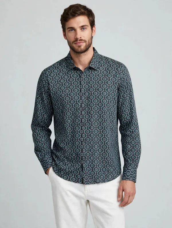 NEXUS_LINK_-_Midnight_Teal_Shirt
