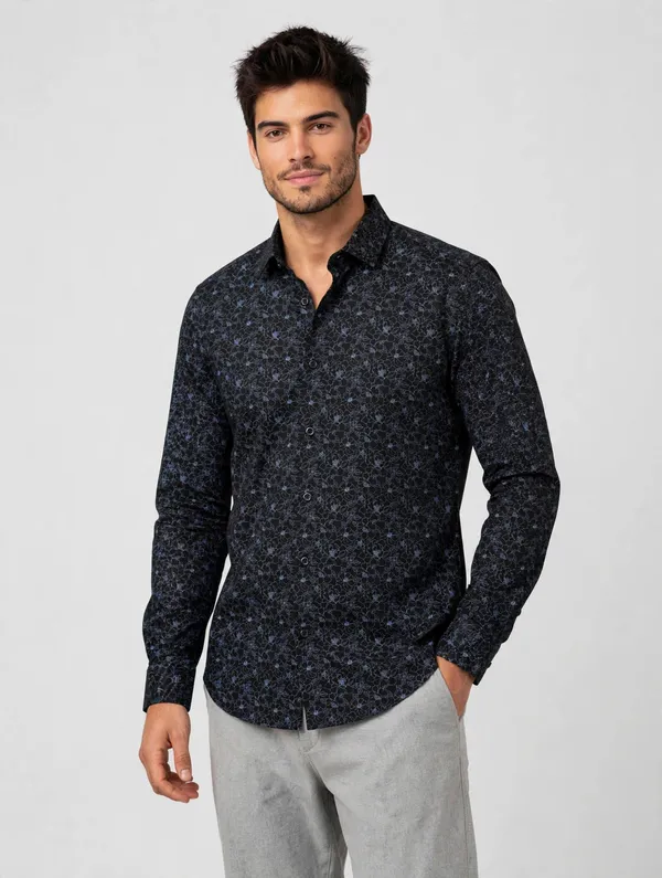 Noir_Bloom_-_Premium_Black_Floral_Printed_Shirt