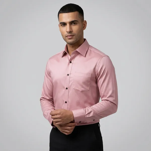 Pink_Satin_Formal_Shirt_For_Men
