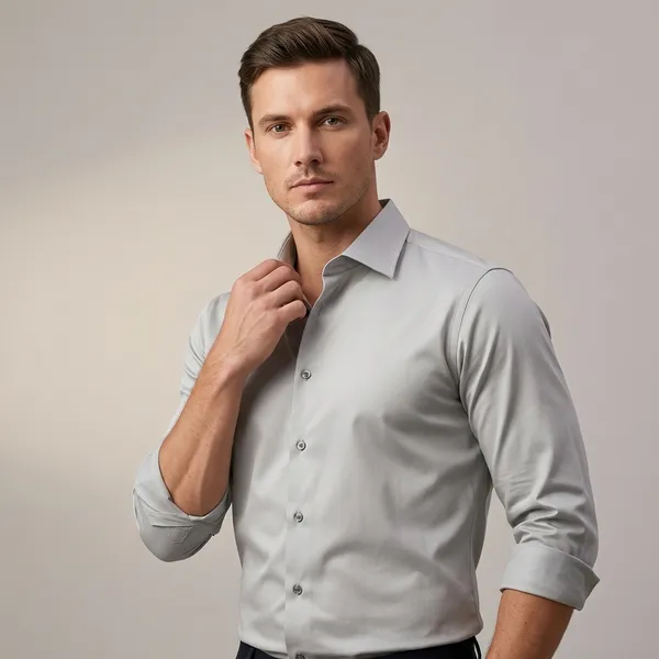 Grey_Full_Sleeve_Formal_Shirt_For_Men