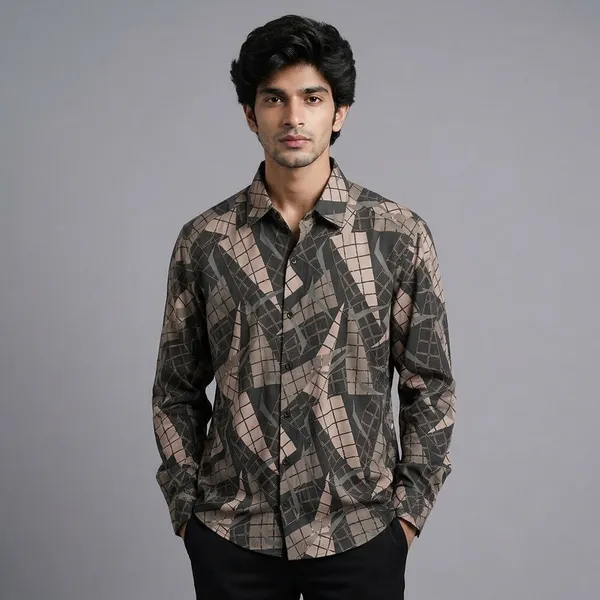 Geometric_Print_Shirt_For_Men