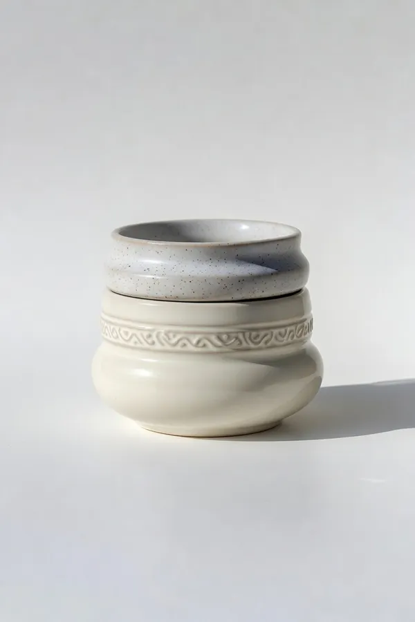 Blue_Pottery_Decorative_Speckled_Grey_And_Off_White_Bowl_Set