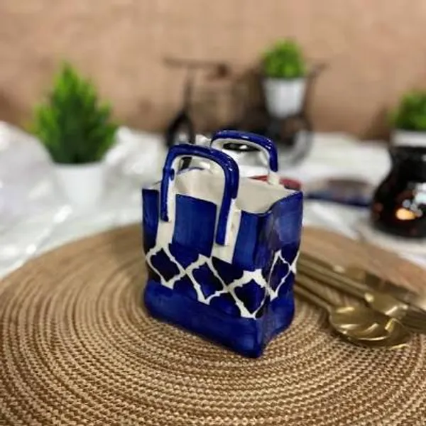 Blue_Pottery_Blue_Hand_Painted_Blue_Pottery_Square_Planter_Pen_Holder