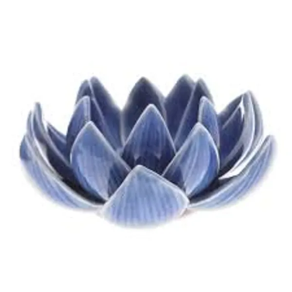 Blue_Pottery_Decorative_Blue_Lotus_Bloom_Candle_Holder