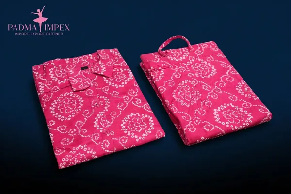Pink_Cotton_Bandhani_Stitched_Suit_Set_For_Women