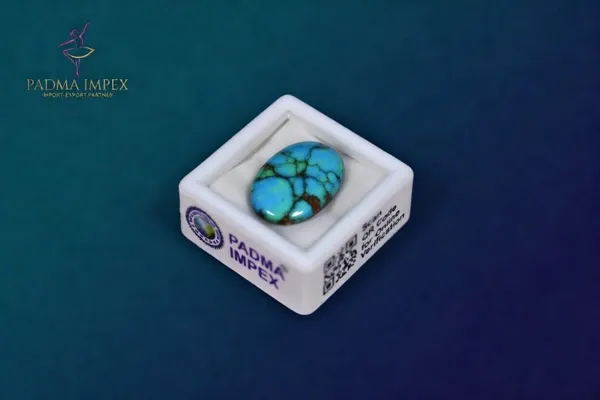 Sky_Blue_Turquoise_Cabochon_Gemstone_For_Men