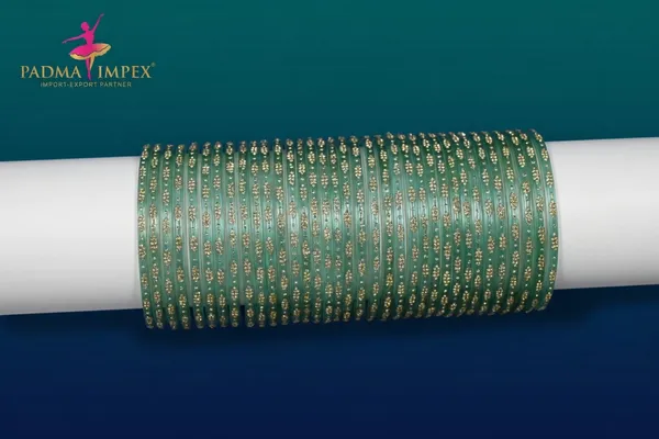 Green_Glass_Bangle_Set_For_Women