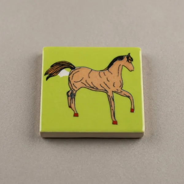 Blue_Pottery_Prancing_Stallion_Decorative_Tile
