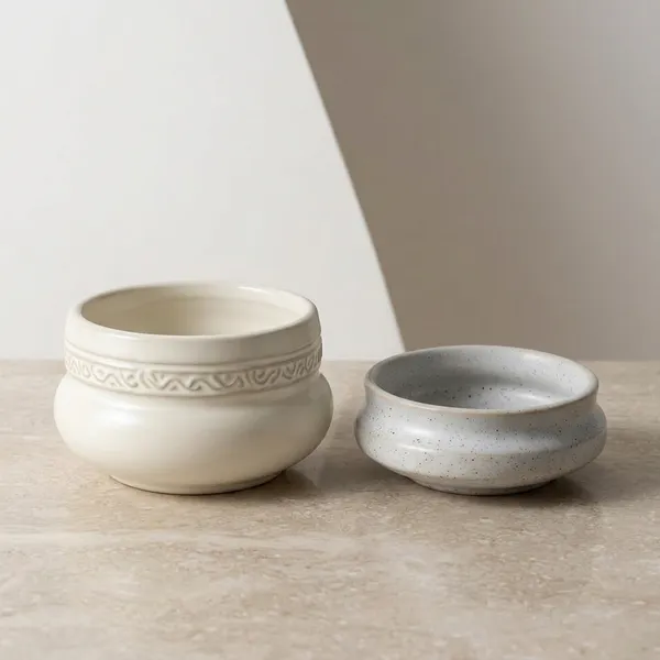 Blue_Pottery_Decorative_Speckled_Grey_And_Off_White_Bowl_Set