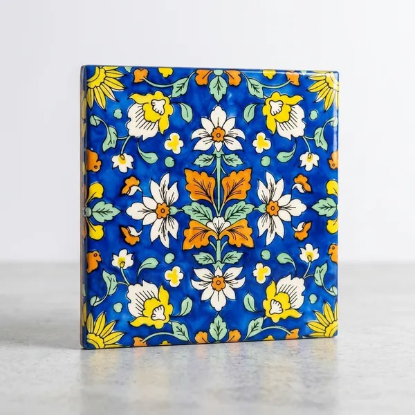Blue_Pottery_Blue_White_Floral_Print_Square_Decorative_Tile