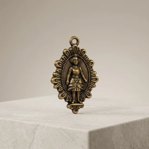 Metal_Antique_Bronze_Finish_Religious_Pendant