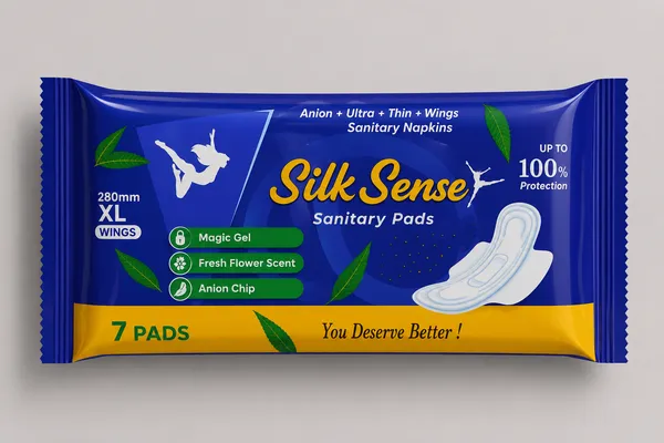 Silk_Sense_Xl_Ultra_Thin_Anion_Sanitary_Pads_With_Wings_-_280Mm,_7_Pieces_Pack_of_5