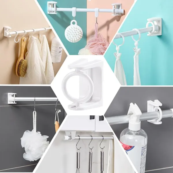 Self_Adhesive_Curtain_Rod_Holder_Without_Drill/Curtain_Rod_Hooks_Nail_Free_Adjustable_Curtain_Hangers