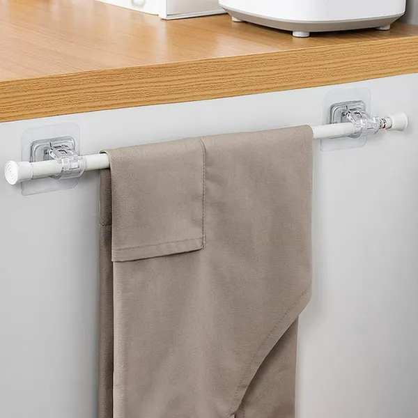 Self_Adhesive_Curtain_Rod_Holder_Without_Drill/Curtain_Rod_Hooks_Nail_Free_Adjustable_Curtain_Hangers