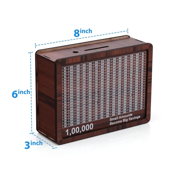 Brown_Wooden_1_Lakh_Savings_Challenge_Board