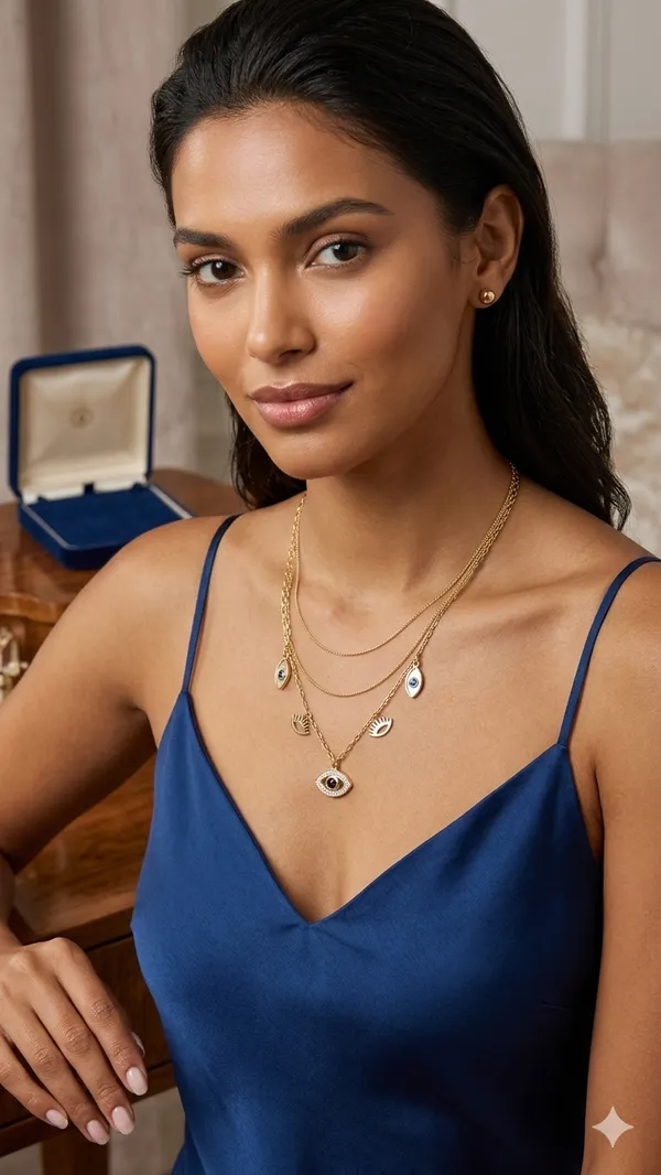 Dainty_Multi-Charm_Layered_Evil_Eye_Necklace_|_Protective_Gold-Tone_Statement_Piece