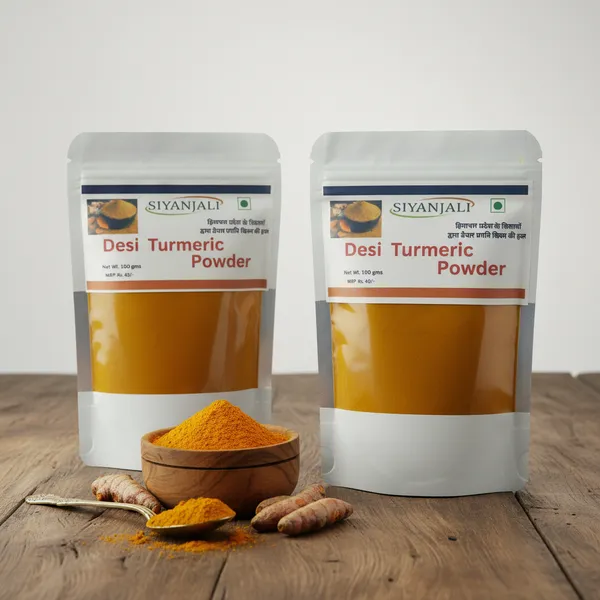 Siyanjali_Desi_Turmeric_Powder_Pure_Spice_-_Pack_of_2