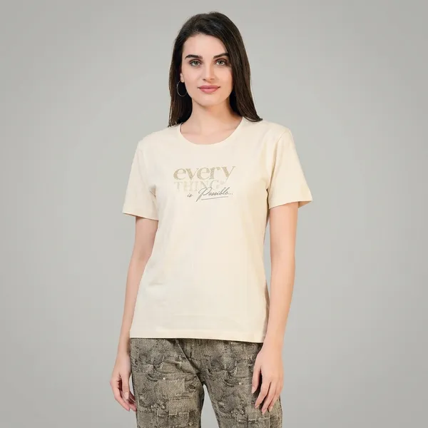 Beige_Cotton_Night_Suit_Set_For_Women