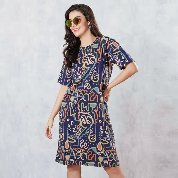 Blue_Cotton_Dress_For_Women