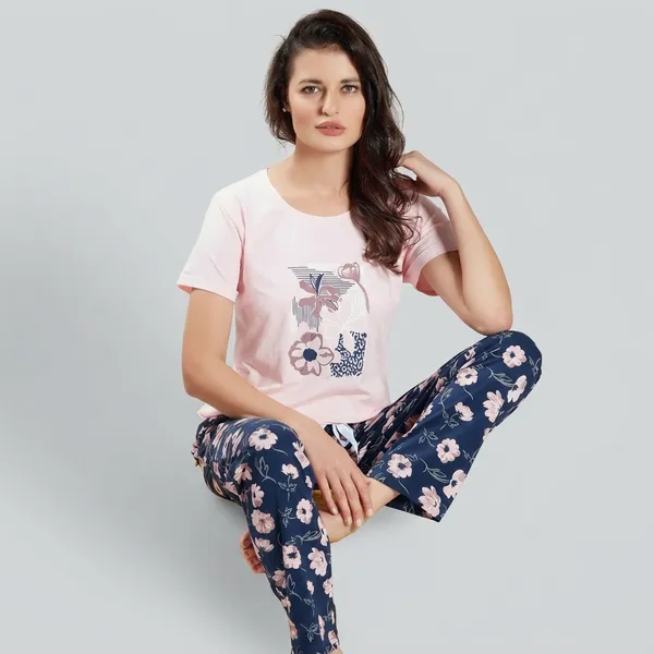 Pink_Cotton_Night_Suit_For_Women