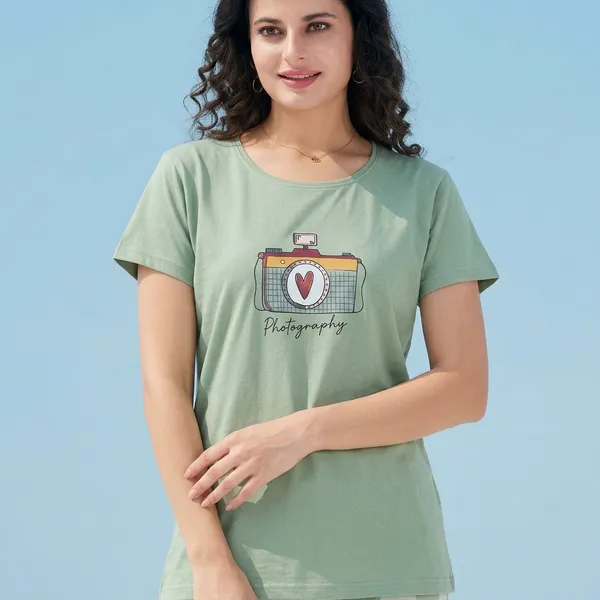 Green_Cotton_Night_Suit_For_Women