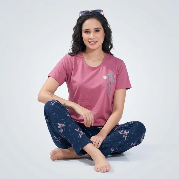 Pink_Cotton_Night_Suit_For_Women