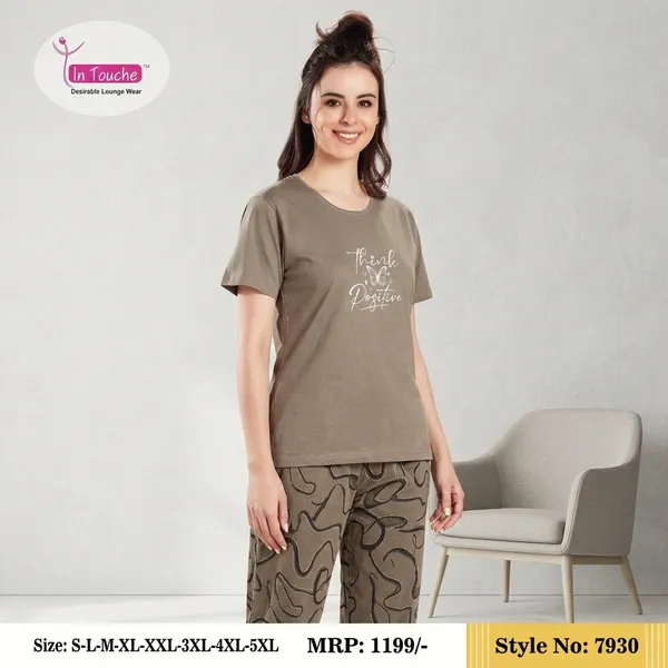 Olive_Green_Cotton_Lounge_Set_For_Women