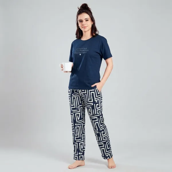 Navy_Blue_Cotton_Lounge_Set_For_Women