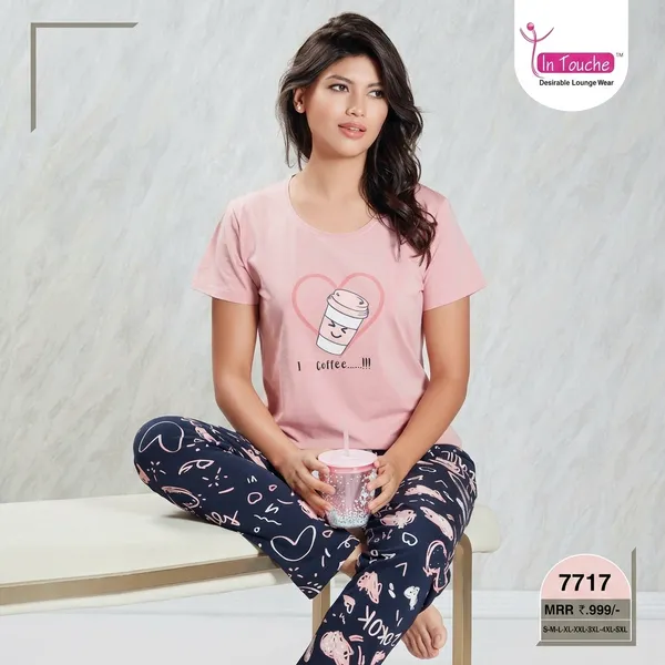 Pink_Cotton_Night_Suit_For_Women