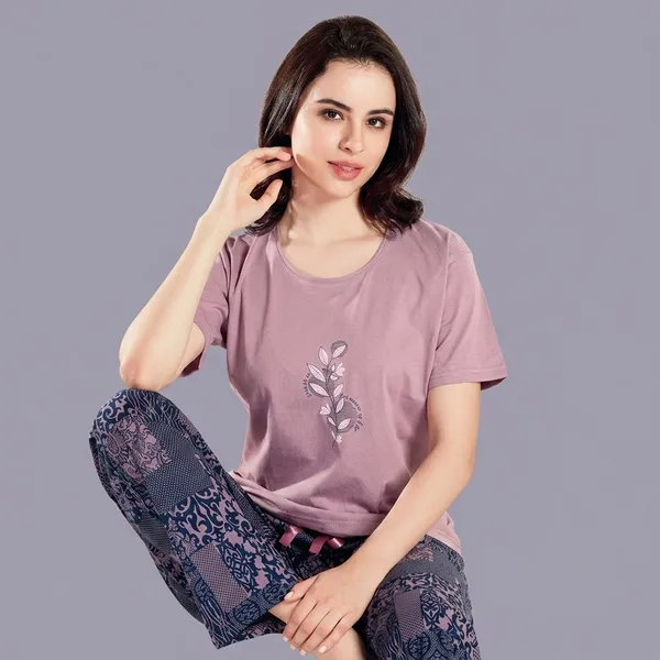 Purple_Cotton_Night_Suit_For_Women