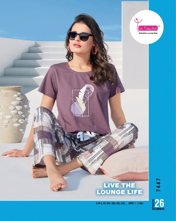 Purple_Cotton_Lounge_Set_For_Women