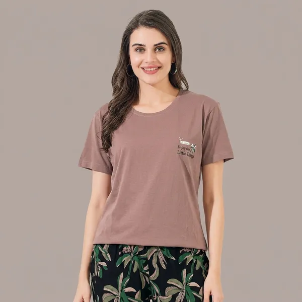 Brown_Cotton_Co-Ord_Set_For_Women