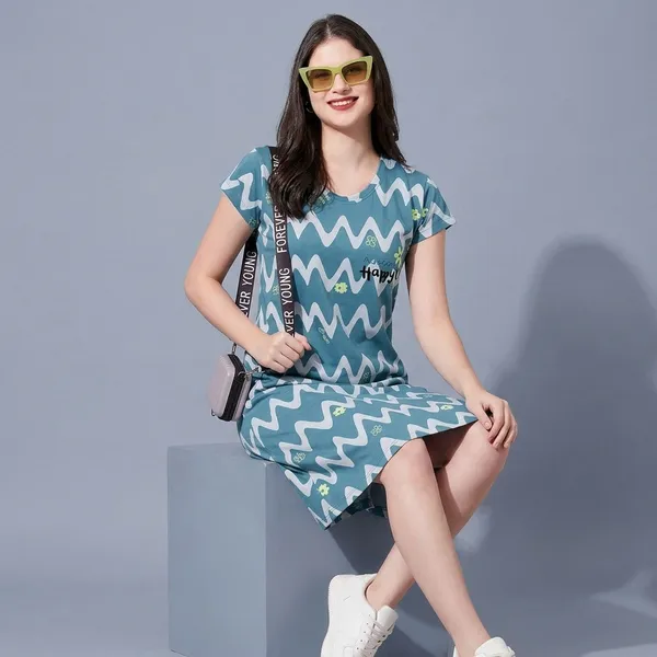 Blue_Cotton_Dress_For_Women