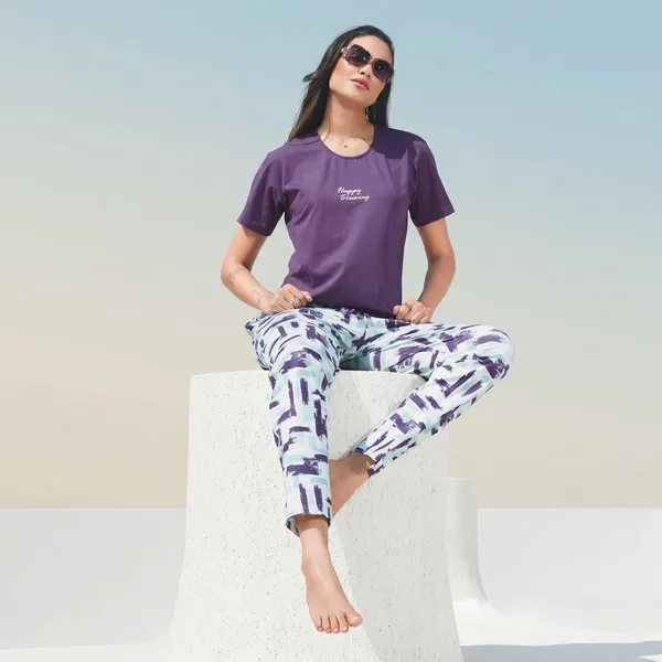 Purple_Cotton_Lycra_Lounge_Set_For_Women