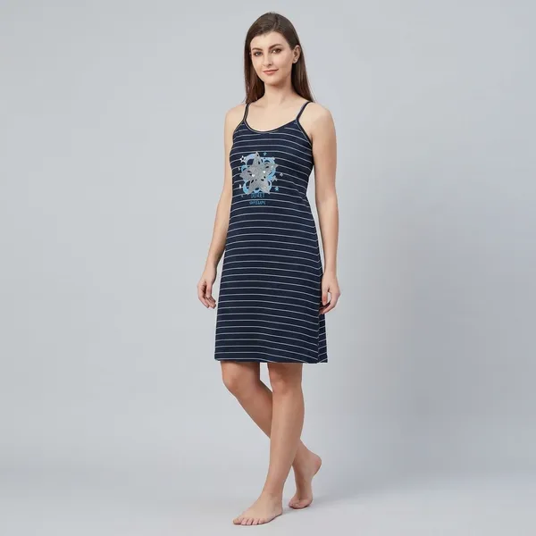 Navy_Blue_Cotton_Sleeveless_Dress_For_Women