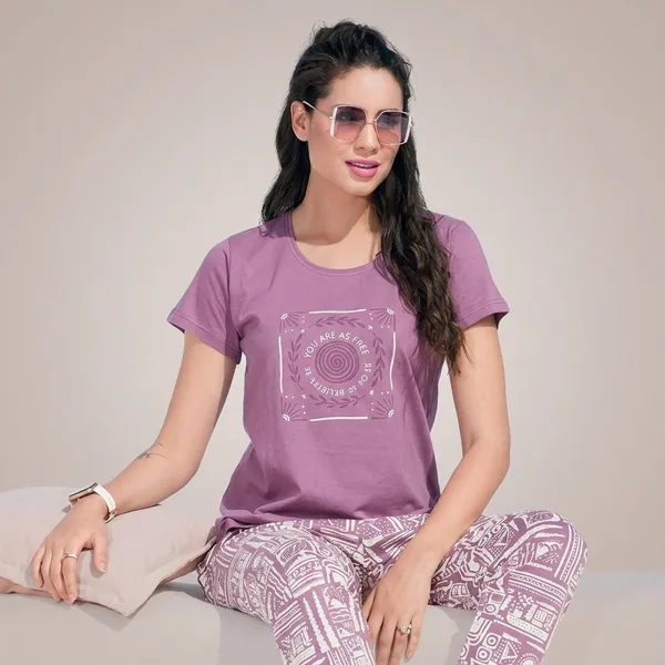 Purple_Cotton_Night_Suit_Set_For_Women