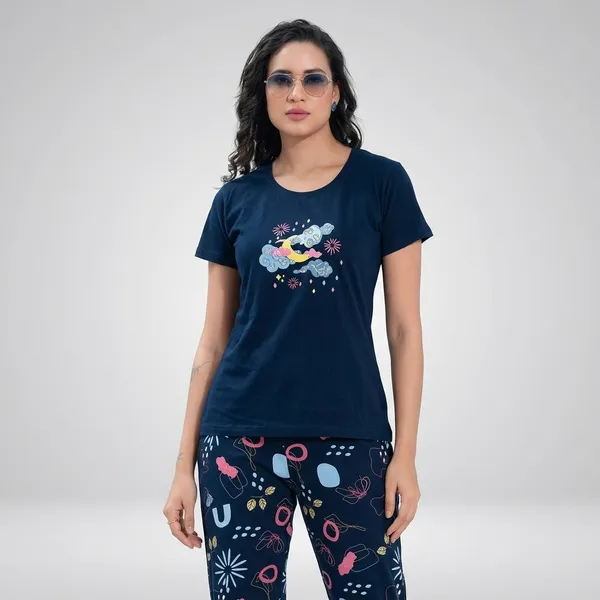 Navy_Blue_Cotton_Lounge_Set_For_Women