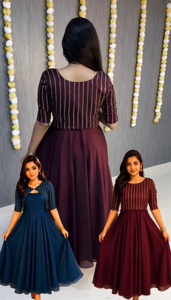 Coffee_Gown_With_2_Side_Wear_Koti_