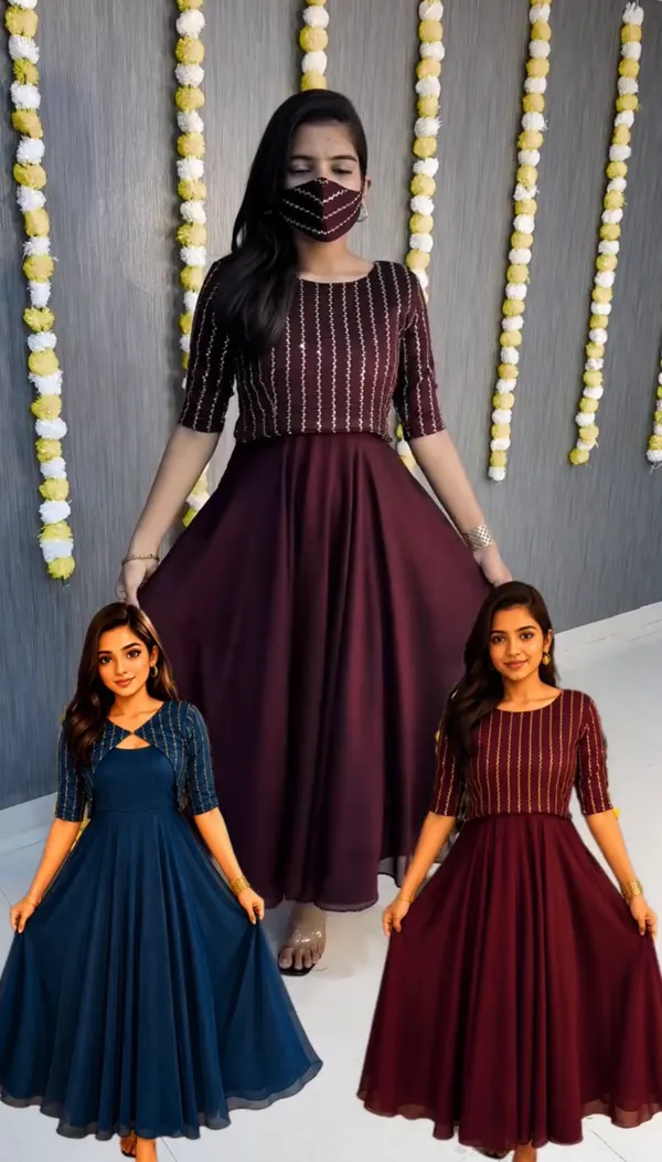 Coffee_Gown_With_2_Side_Wear_Koti_