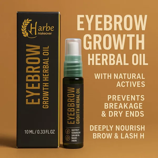 Pack_of_4_Harbe_Makeover_Castor_Bhringraj_Eyebrow_Growth_Herbal_Oil_10Ml